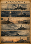 The Old Lighthouse – Printable Junk Journal Kit