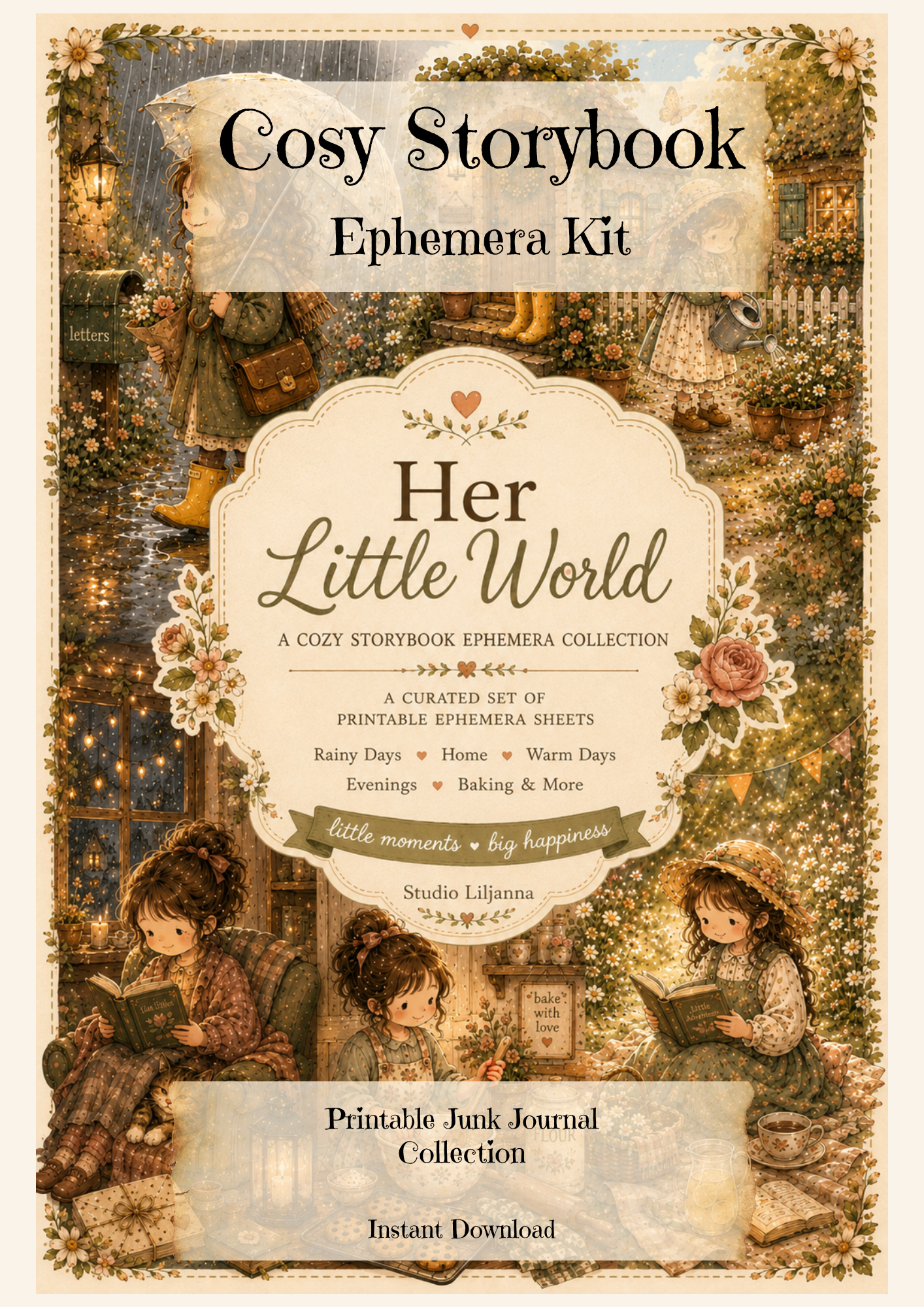 Her Little World” — Cozy Ephemera Collection