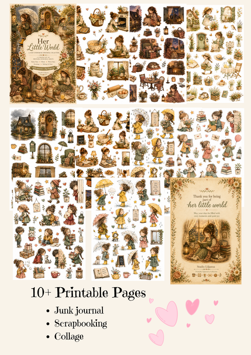 Her Little World” — Cozy Ephemera Collection