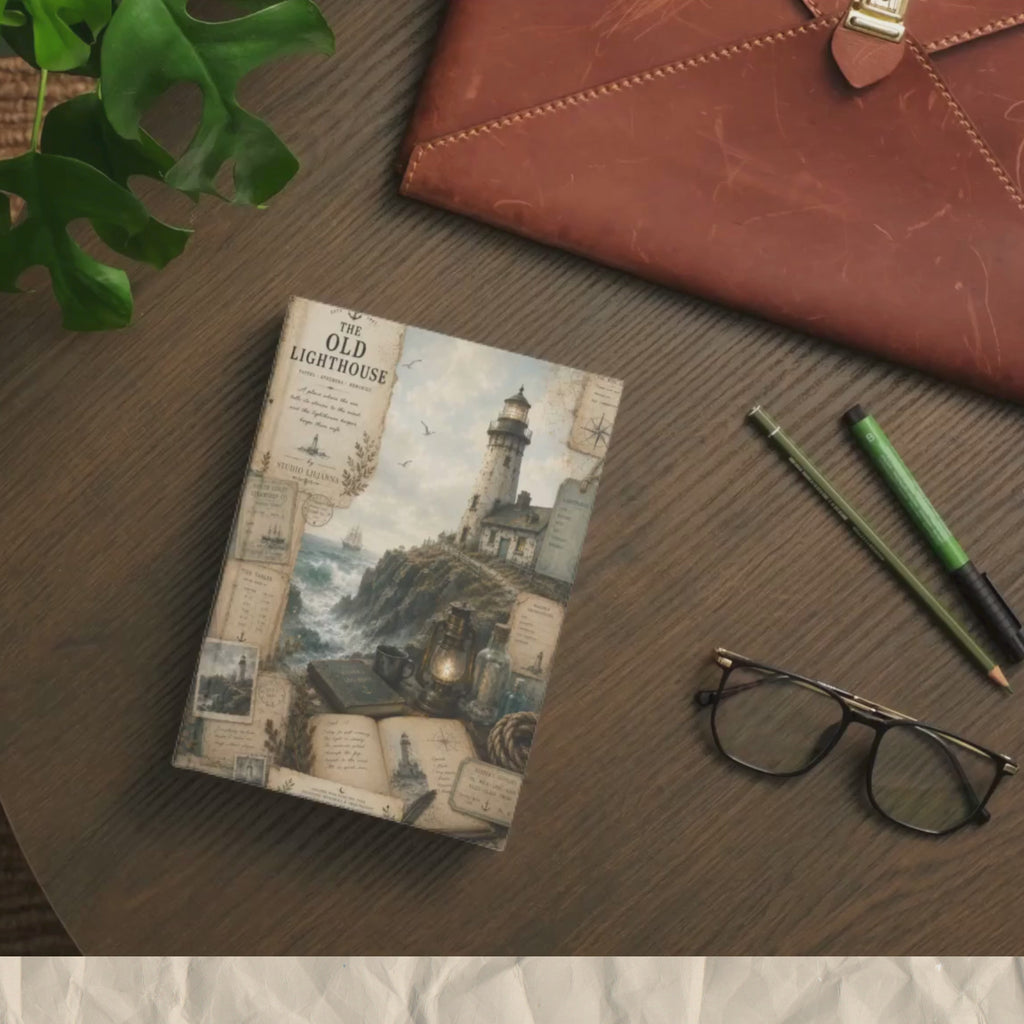The Old Lighthouse – Printable Junk Journal Kit